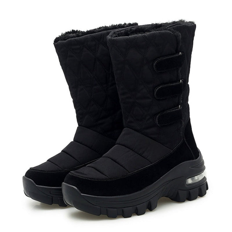  Groovywish Women Orthopedic Boots Nonslip Midcalf Snow Shoes -  - DYAVOR® 