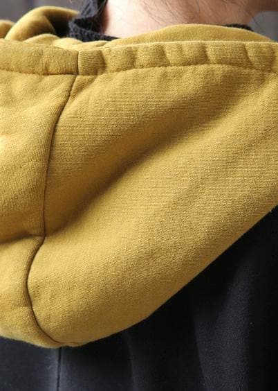  Women chocolate Plus Size trench coat Tutorials hooded zippered coats -  - DYAVOR® 