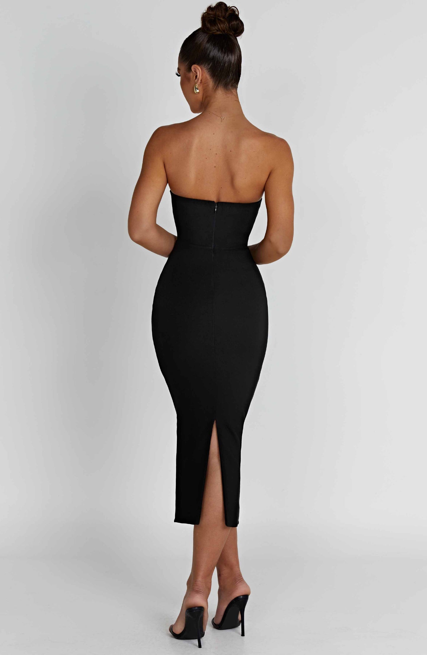  Amore Midi Dress - Black - Dress - DYAVOR® 