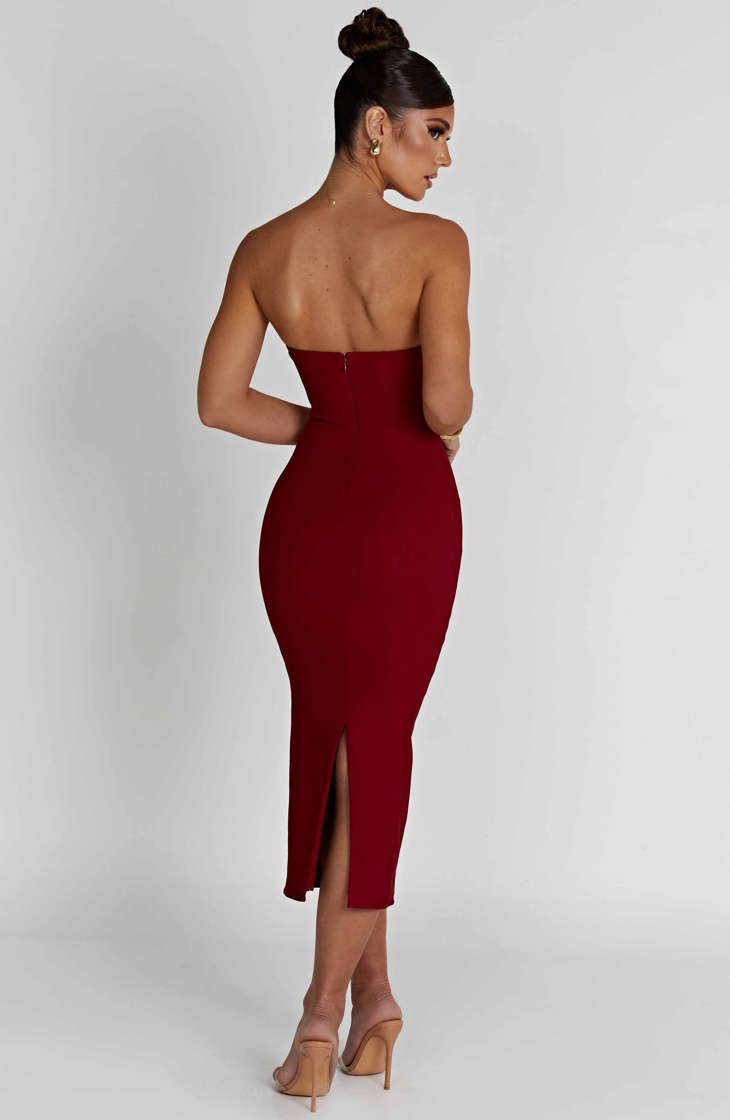  Amore Midi Dress - Red - Dress - DYAVOR® 