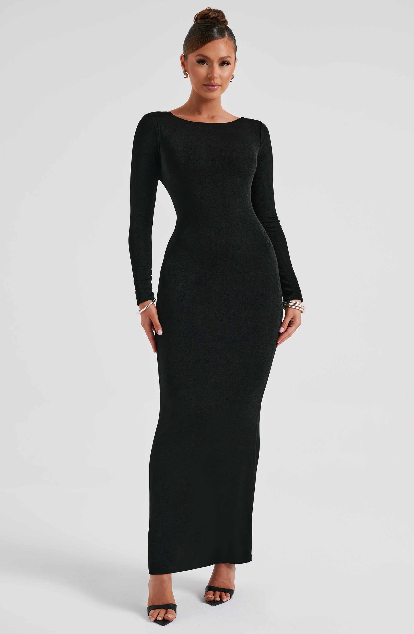  Anastassia Maxi Dress - Black - Dress - DYAVOR® 