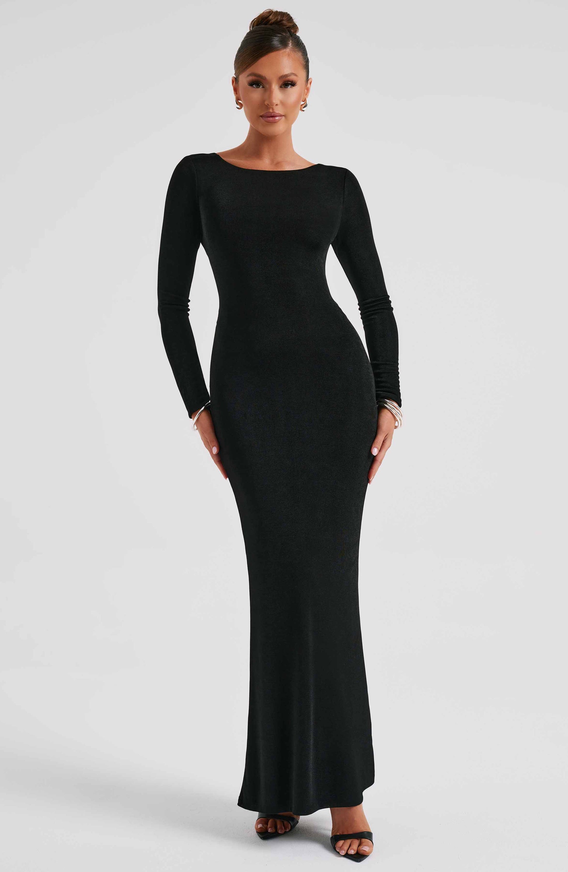  Anastassia Maxi Dress - Black - Dress - DYAVOR® 