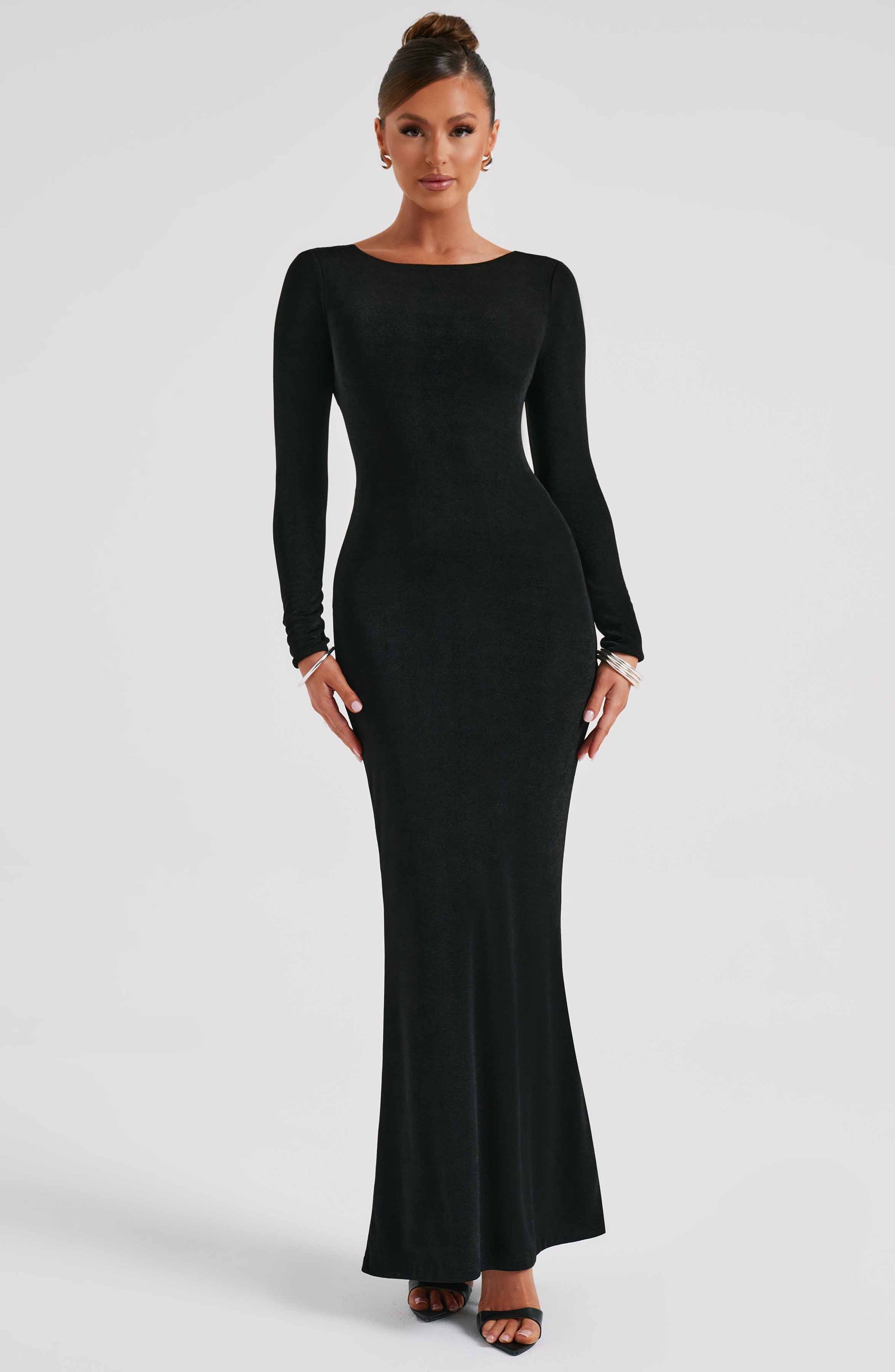  Anastassia Maxi Dress - Black - Dress - DYAVOR® 