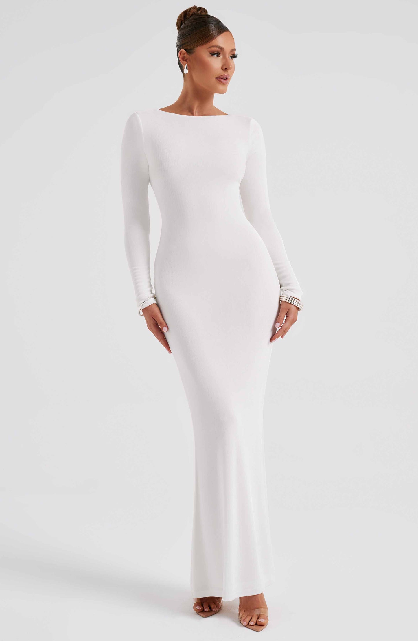  Anastassia Maxi Dress - Ivory - Dress - DYAVOR® 