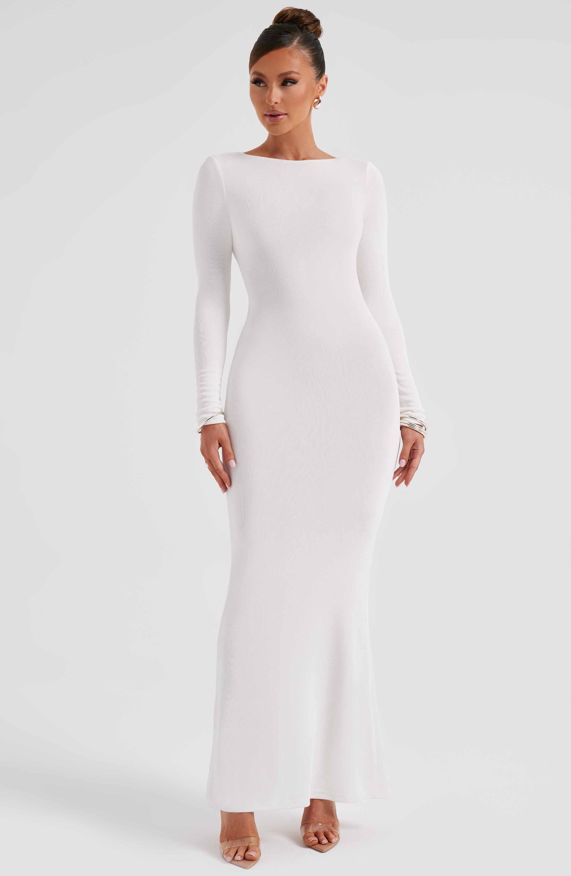  Anastassia Maxi Dress - Ivory - Dress - DYAVOR® 