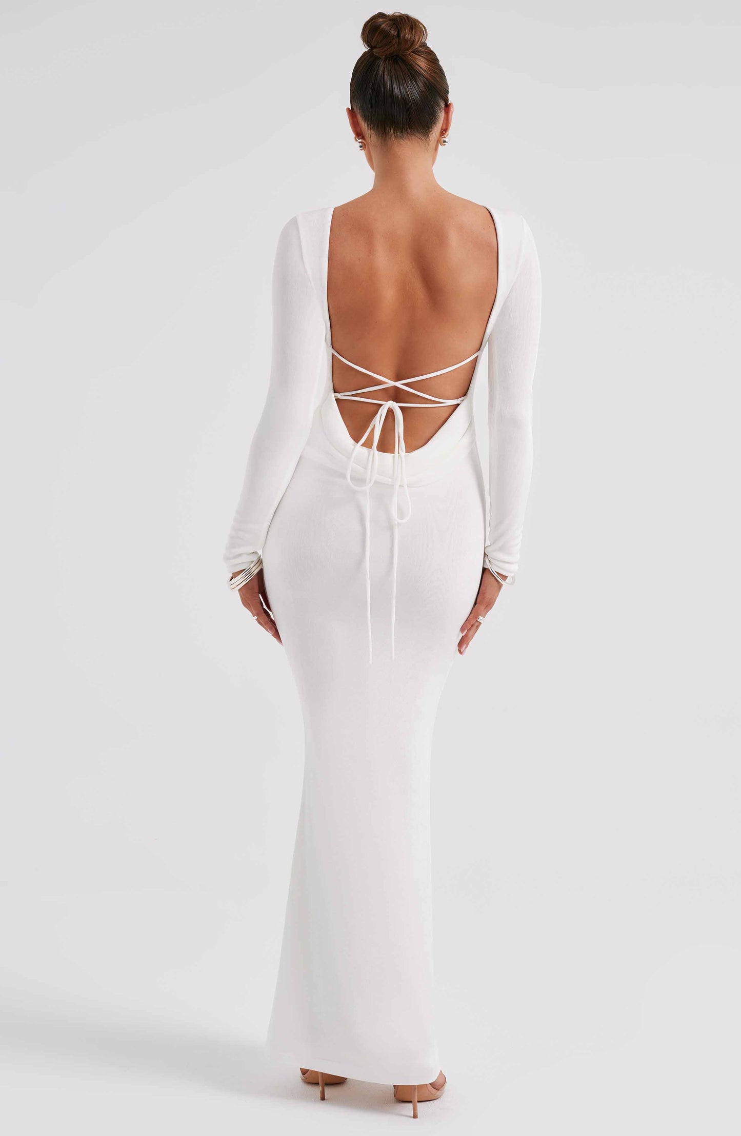  Anastassia Maxi Dress - Ivory - Dress - DYAVOR® 