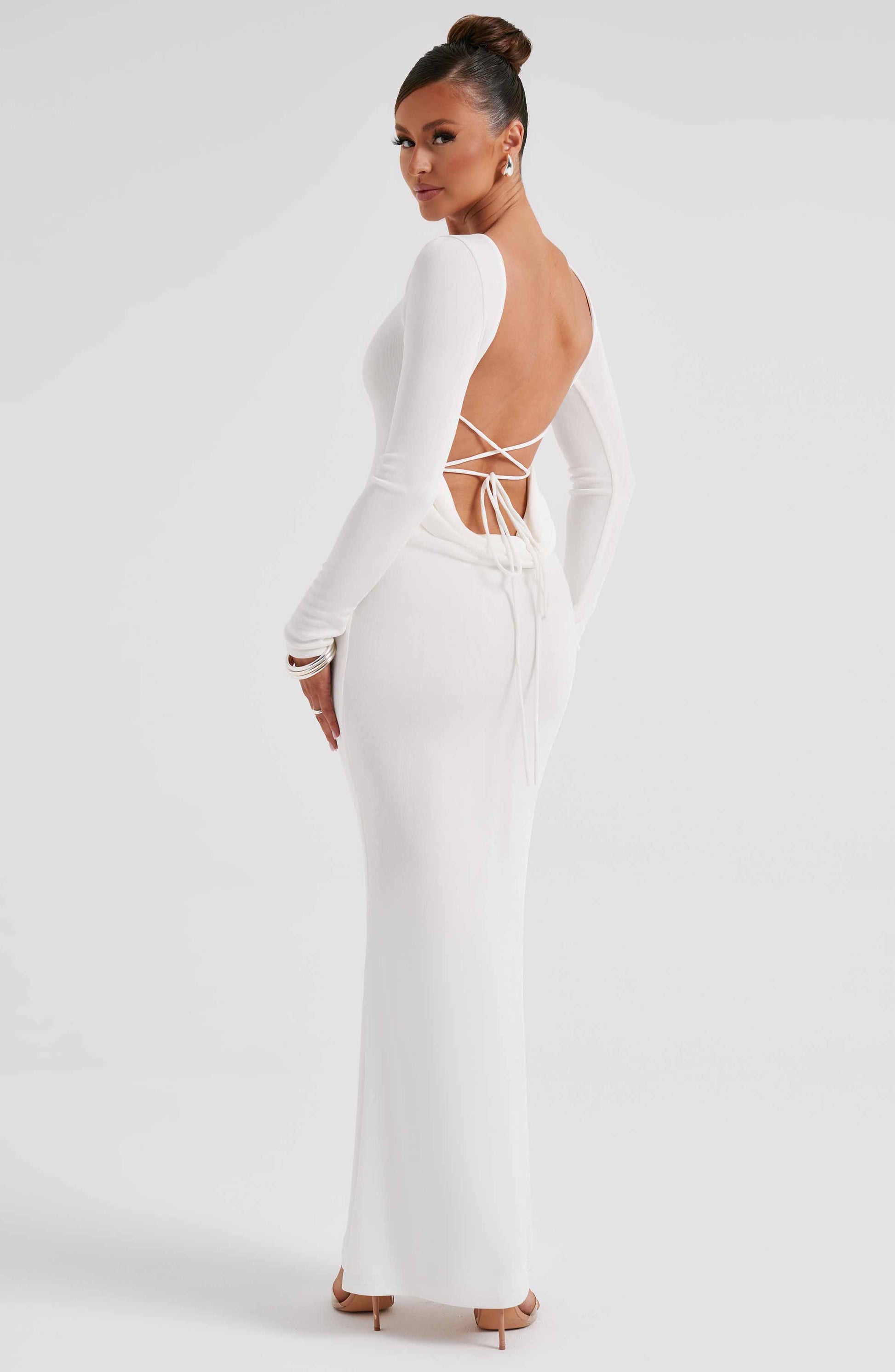  Anastassia Maxi Dress - Ivory - Dress - DYAVOR® 