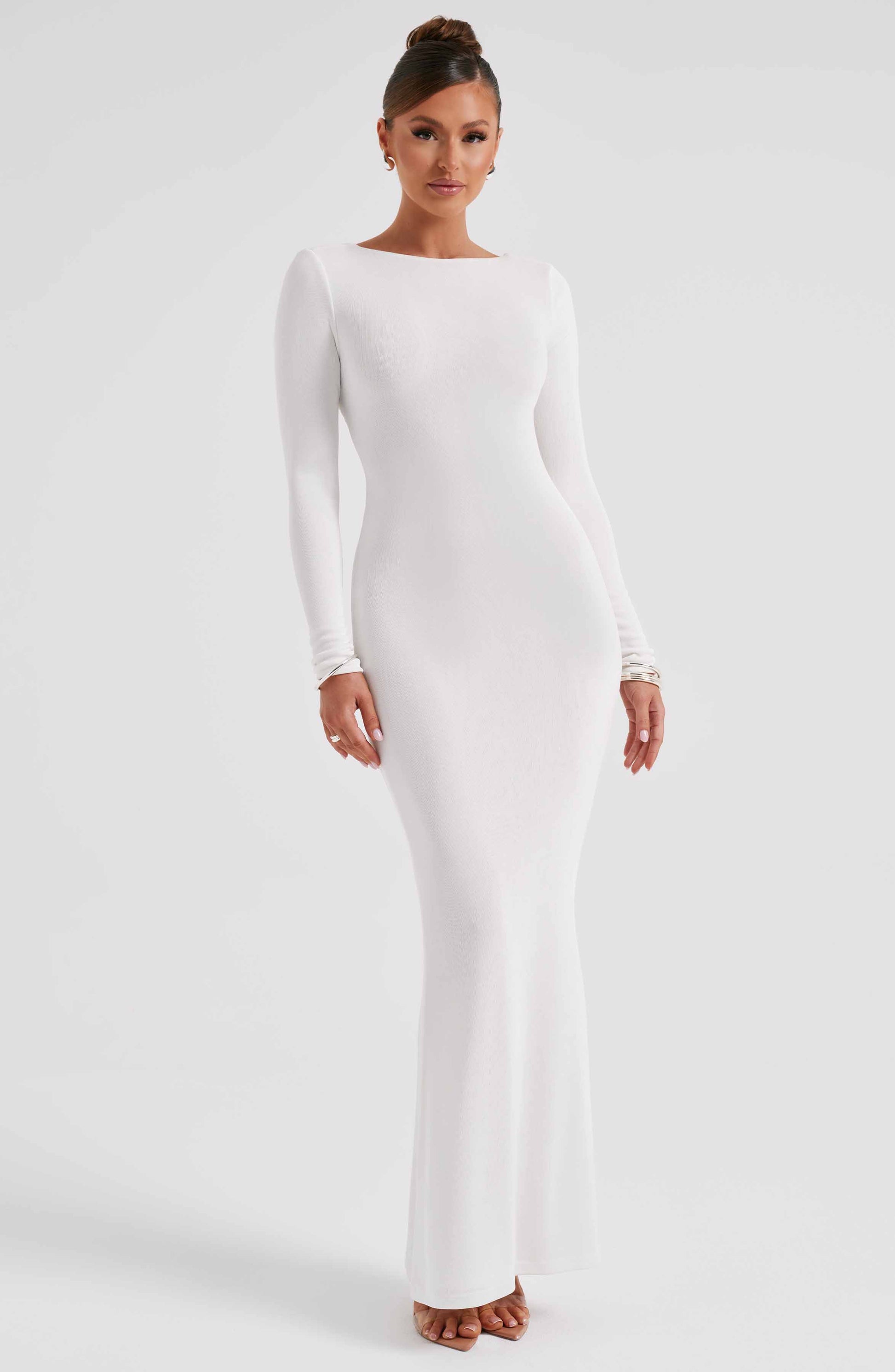  Anastassia Maxi Dress - Ivory - Dress - DYAVOR® 