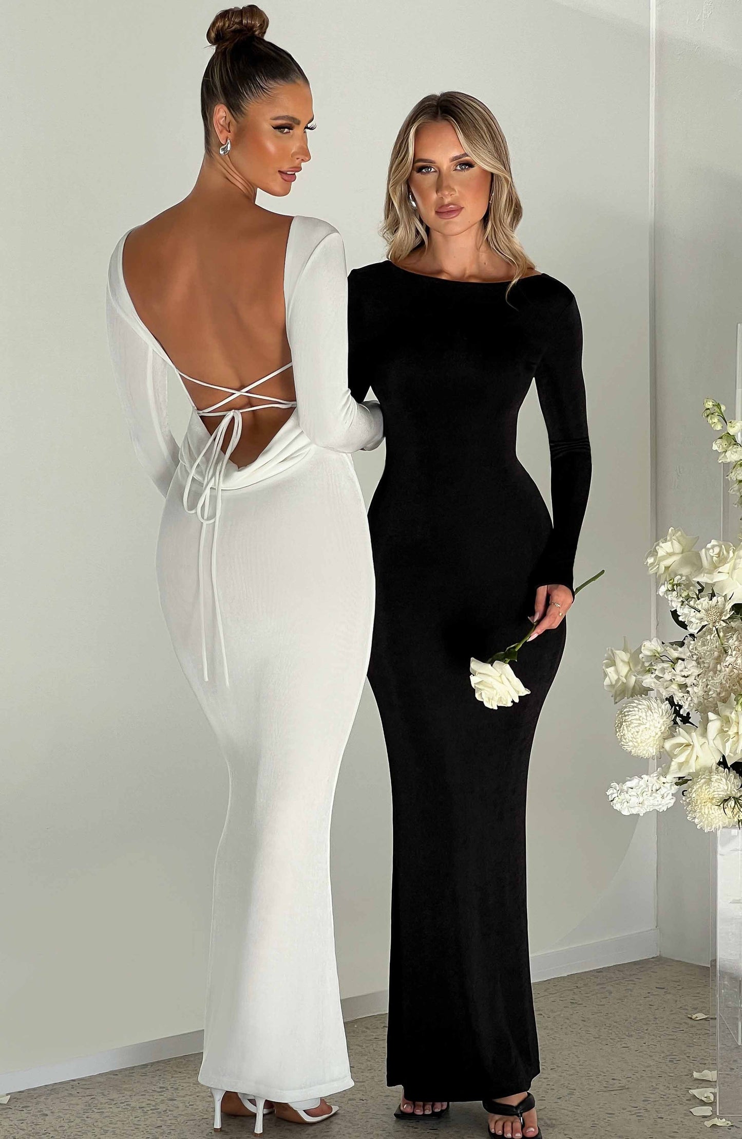  Anastassia Maxi Dress - Ivory - Dress - DYAVOR® 