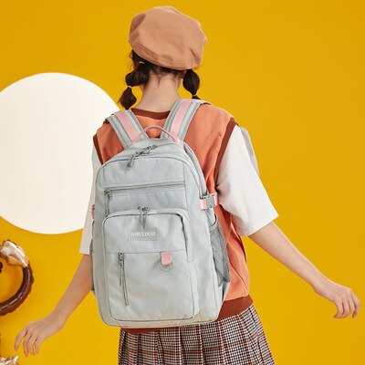  Backpack Middle School Students High Capacity Backpack College Students Schoolbag Laptop Bags - Backpacks - DYAVOR® 