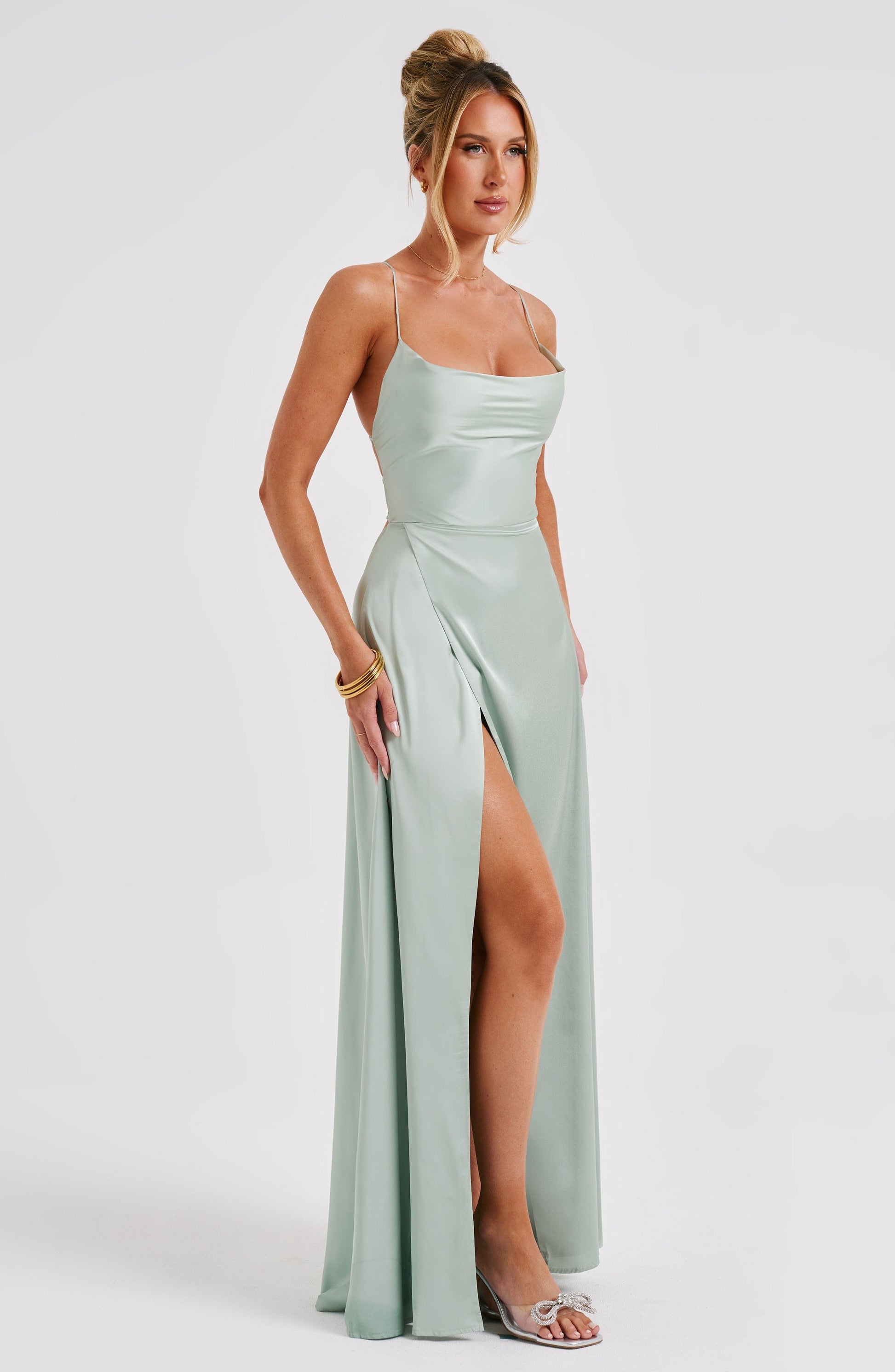  Bethany Maxi Dress - Sage - Dress - DYAVOR® 