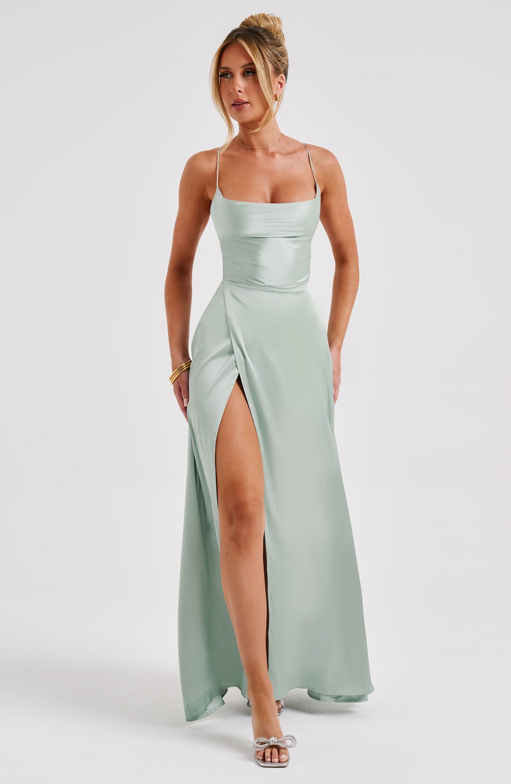  Bethany Maxi Dress - Sage - Dress - DYAVOR® 