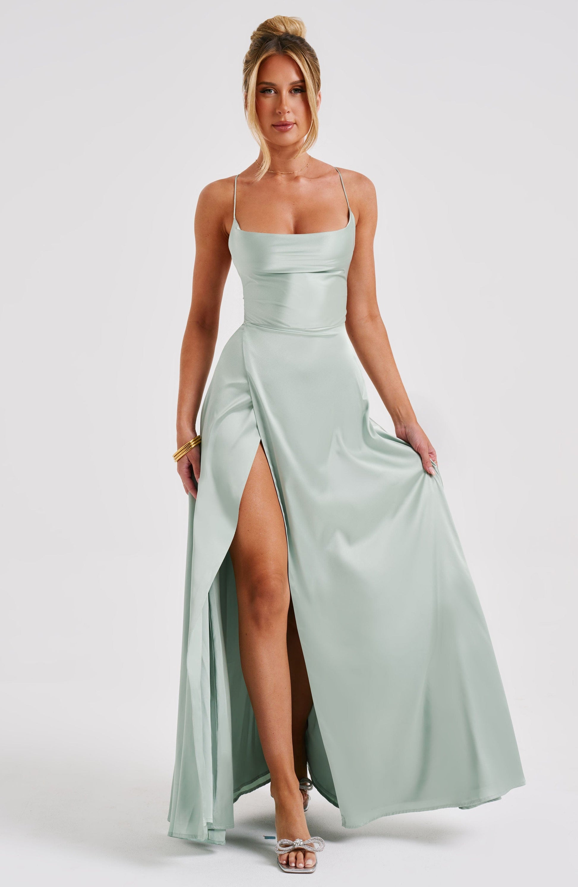  Bethany Maxi Dress - Sage - Dress - DYAVOR® 