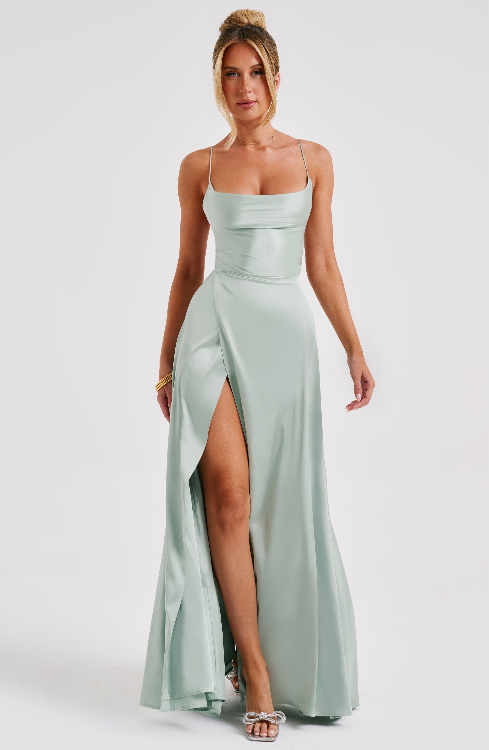  Bethany Maxi Dress - Sage - Dress - DYAVOR® 