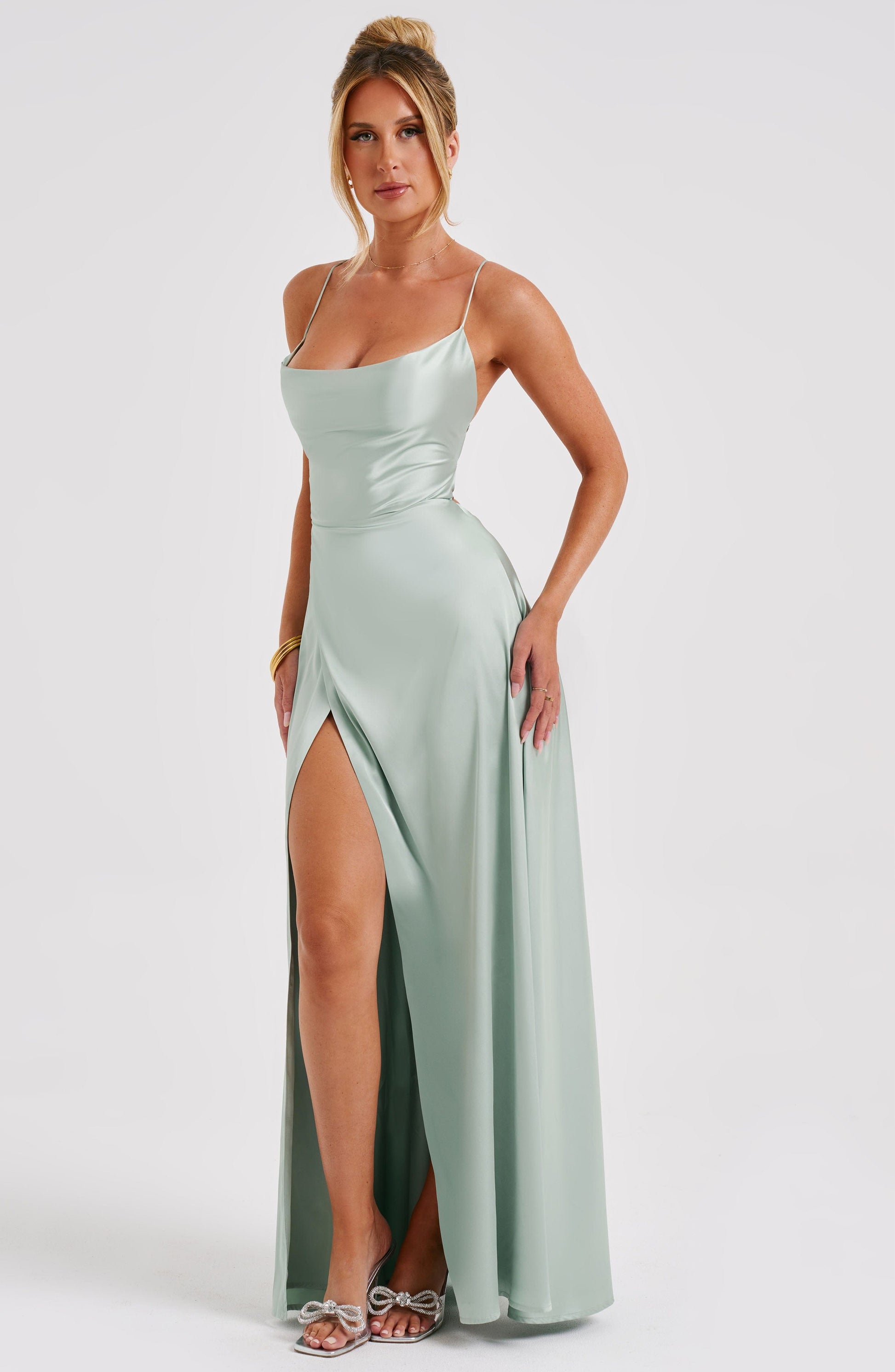  Bethany Maxi Dress - Sage - Dress - DYAVOR® 