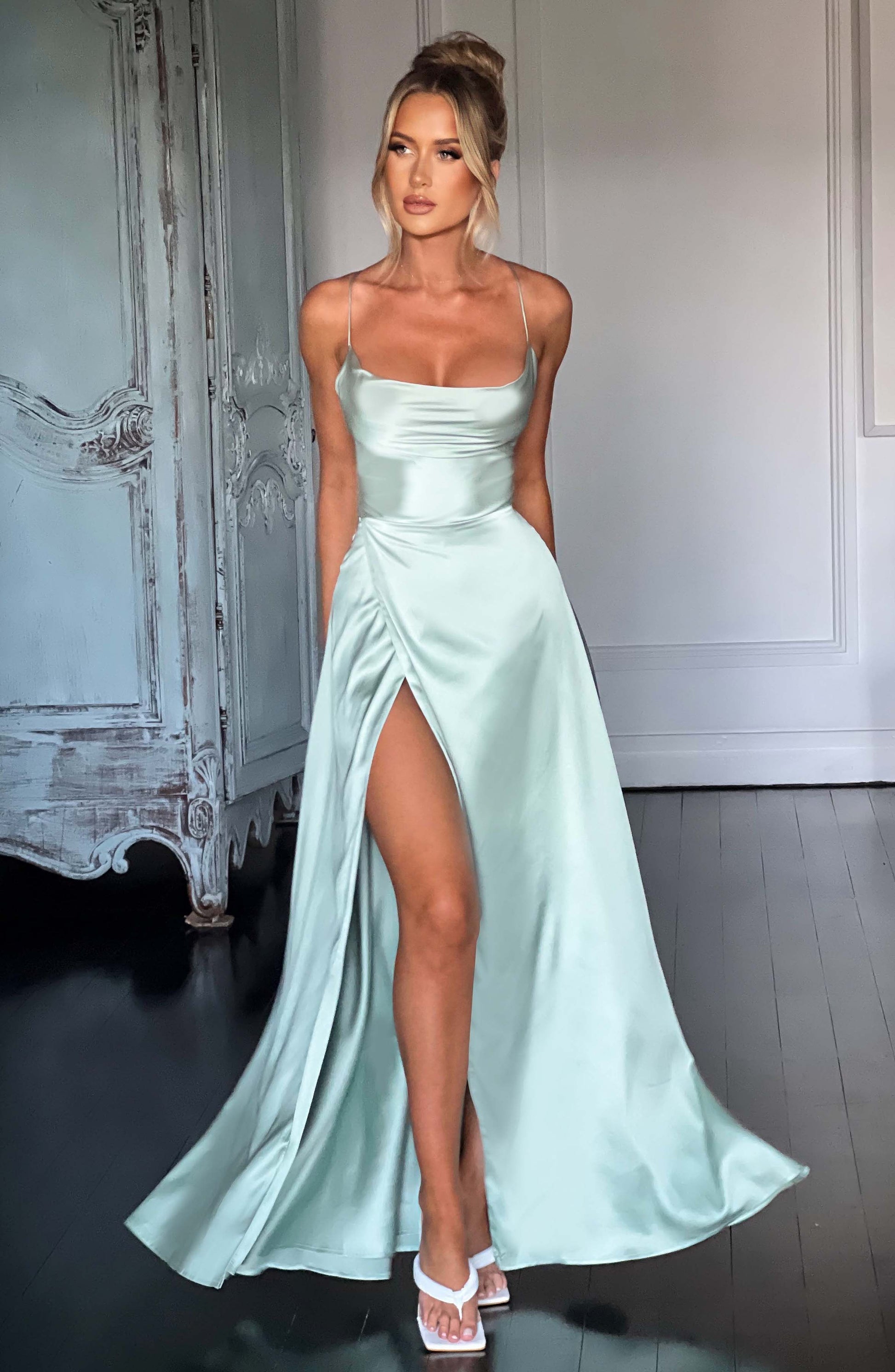  Bethany Maxi Dress - Sage - Dress - DYAVOR® 