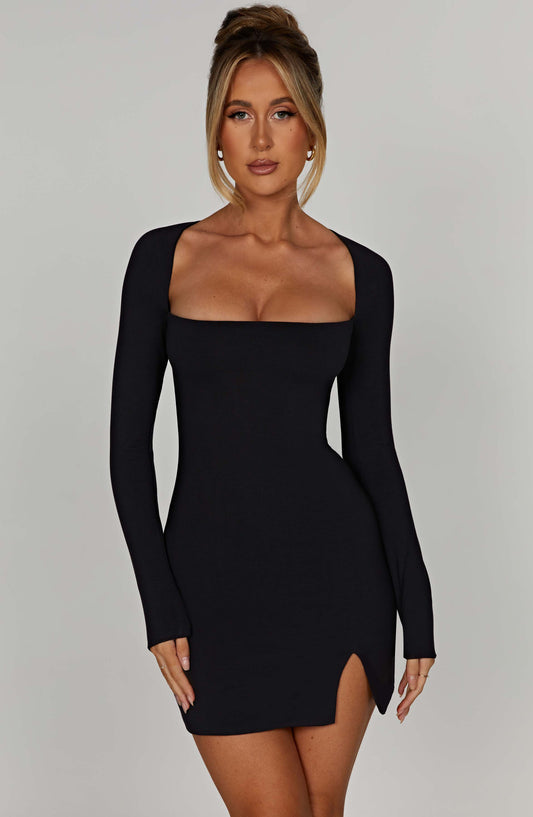  Brylee Mini Dress - Black - Dress - DYAVOR® 