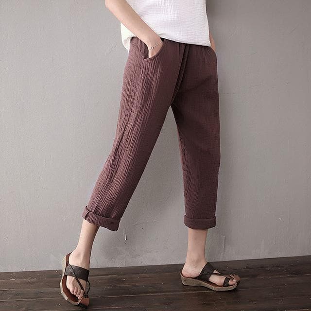  Cotton And Linen Pants | Zen -  - DYAVOR® 