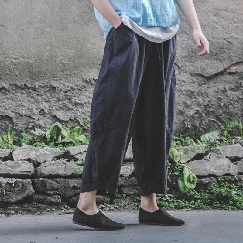  Casual Zen Linen Pants | Lotus -  - DYAVOR® 