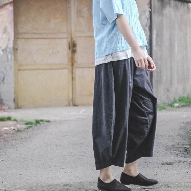  Casual Zen Linen Pants | Lotus -  - DYAVOR® 