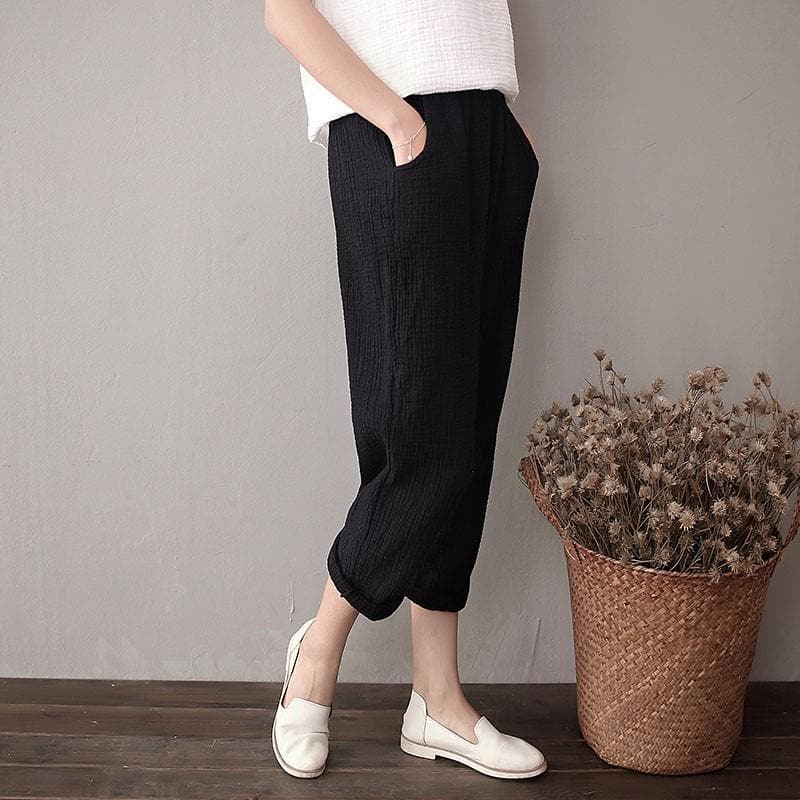  Cotton And Linen Pants | Zen -  - DYAVOR® 