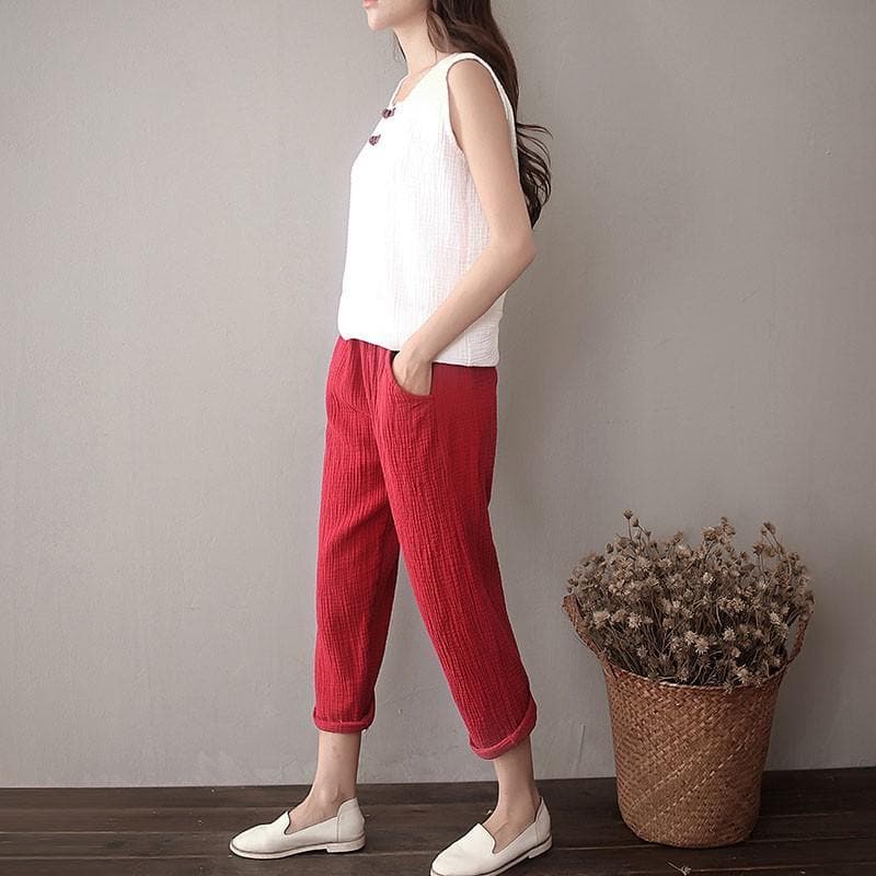  Cotton And Linen Pants | Zen -  - DYAVOR® 