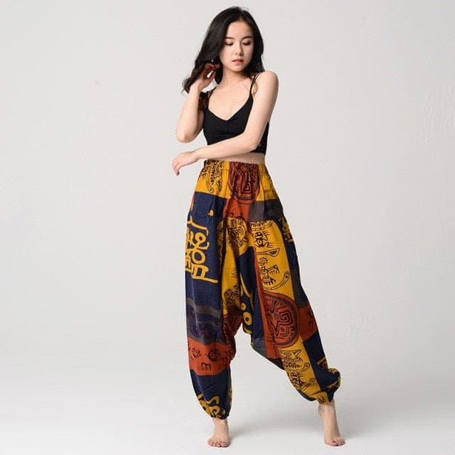  Ethnic Art Tribal Harem Pants - Harem Pants - DYAVOR® 