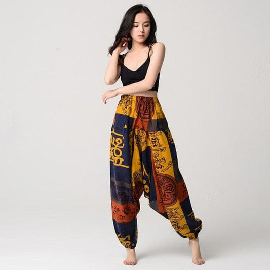  Ethnic Art Tribal Harem Pants - Harem Pants - DYAVOR® 