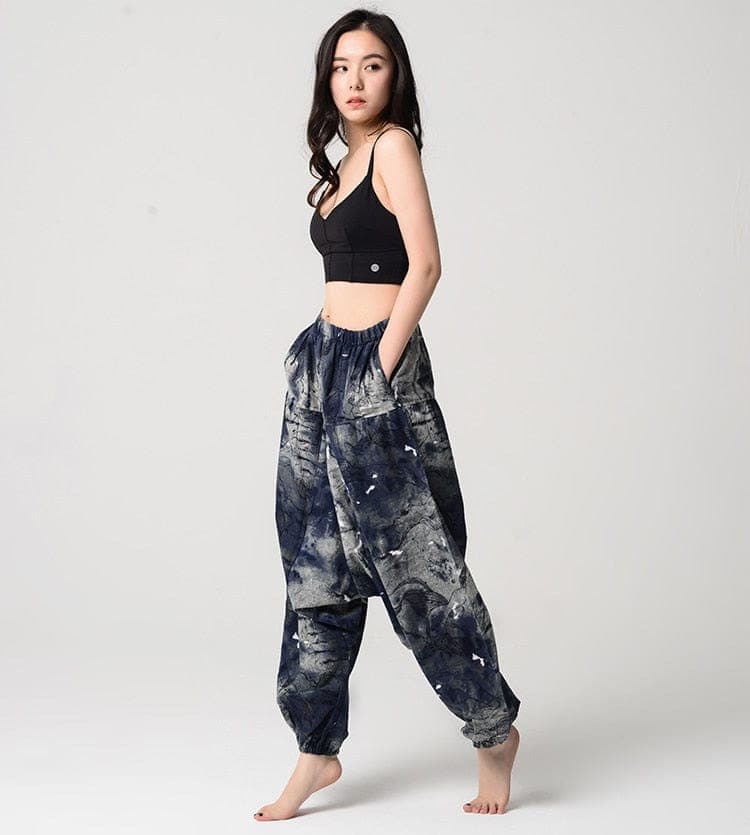  Gradient Color Oversized Harem Pants - Harem Pants - DYAVOR® 