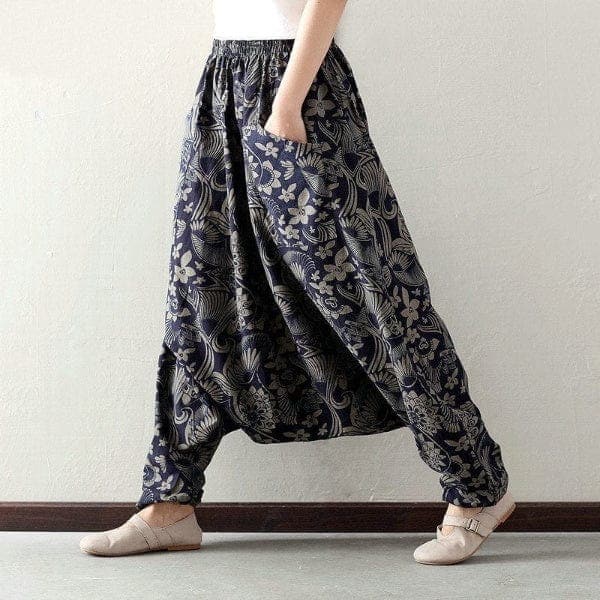  Colorful Plus Size Drop Crotch Harem Pants - Harem Pants - DYAVOR® 