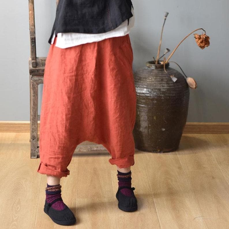  Oversized Drop Crotch Harem Pants | Hippie - Harem Pants - DYAVOR® 