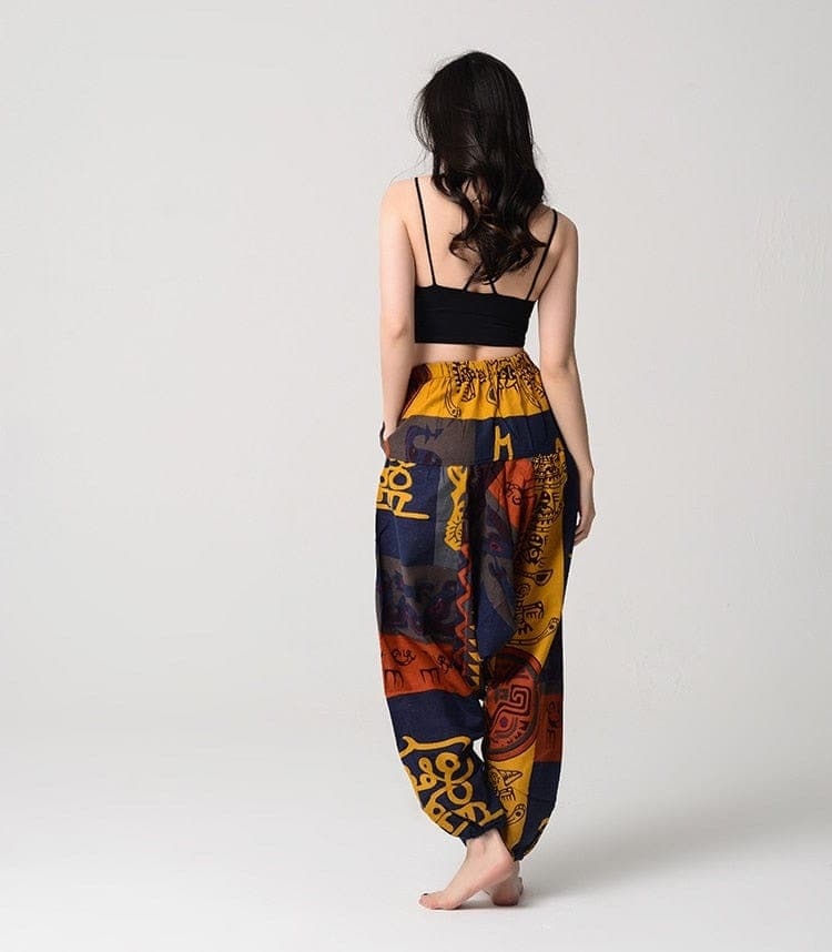  Ethnic Art Tribal Harem Pants - Harem Pants - DYAVOR® 