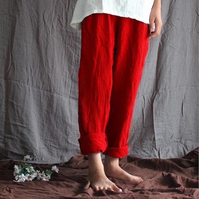  Cotton And Linen Pants | Zen -  - DYAVOR® 