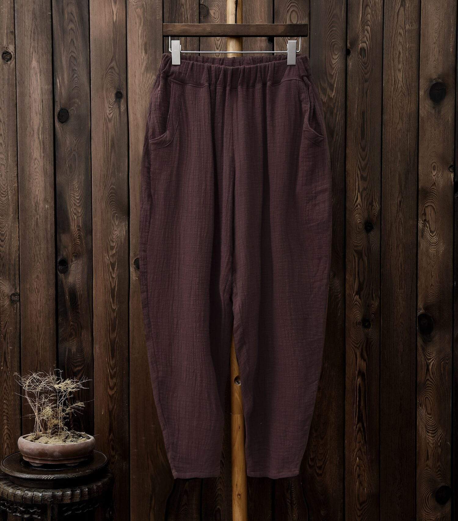  Vintage Pleated Linen Pants  | Zen -  - DYAVOR® 