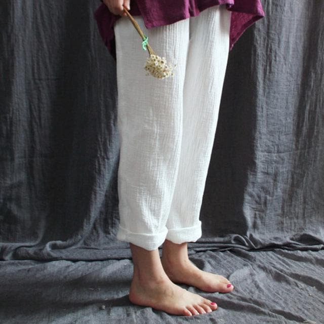  Cotton And Linen Pants | Zen -  - DYAVOR® 