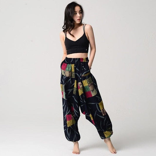  Colorblock Harem Pants - Harem Pants - DYAVOR® 