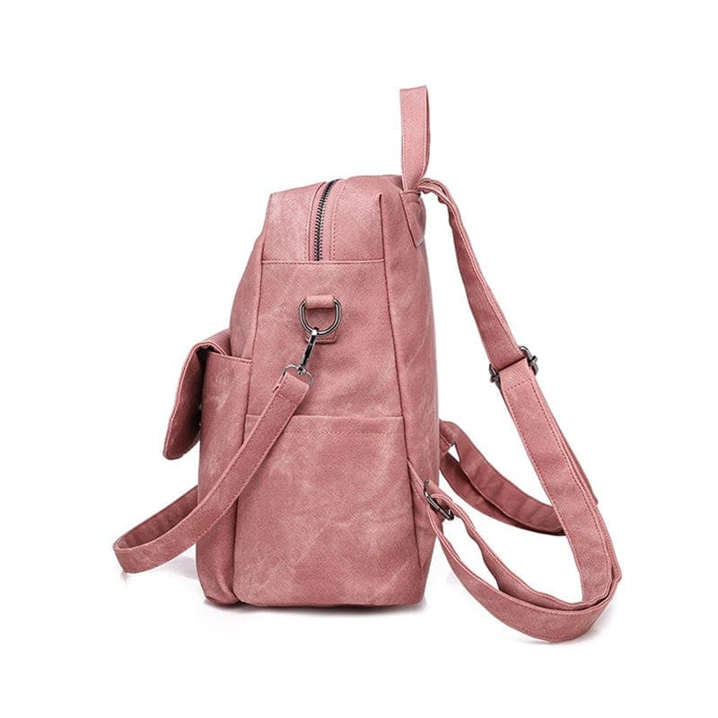  PU Leather Backpack Tote -  - DYAVOR® 