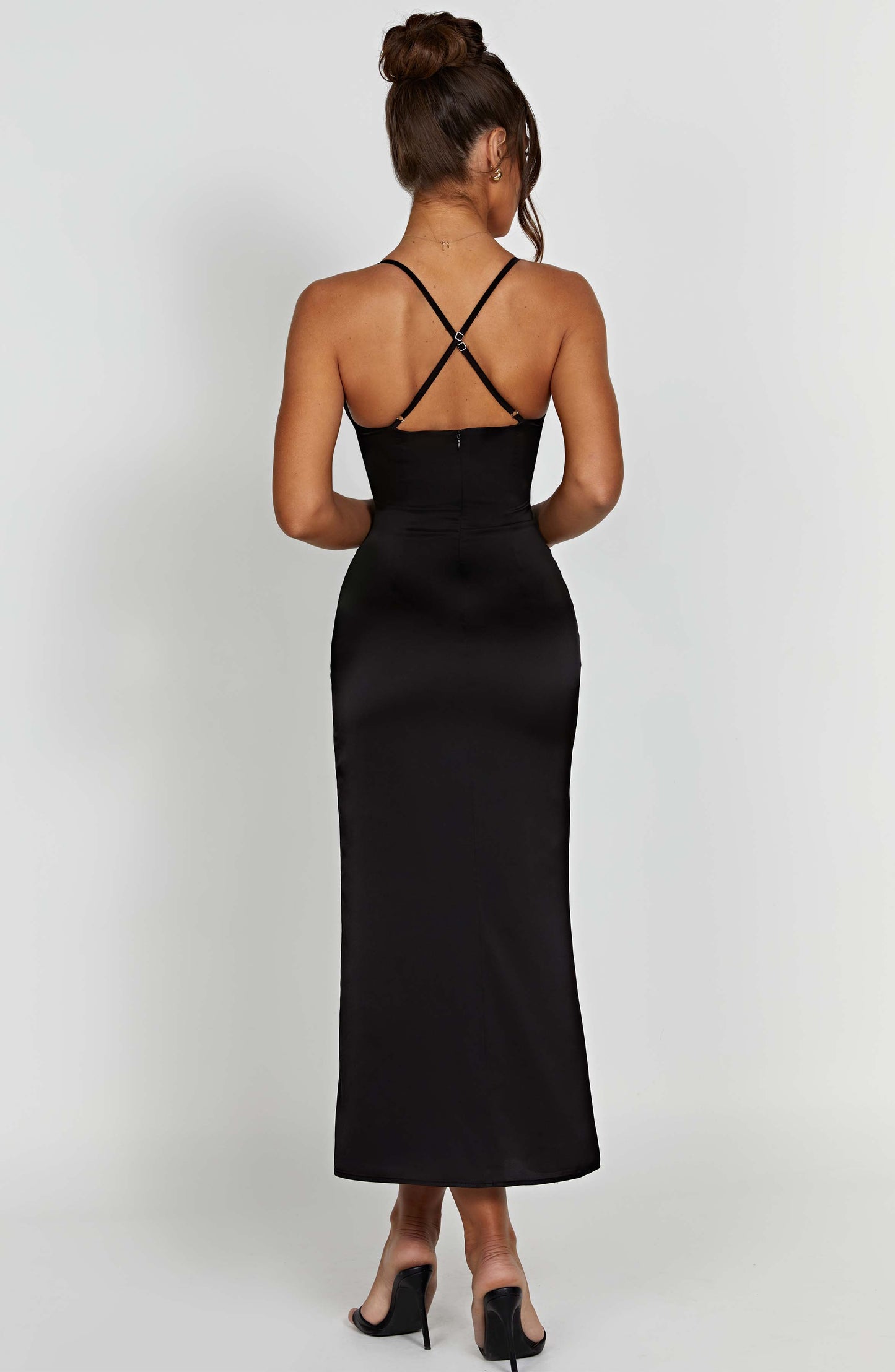  Cece Midi Dress - Black - Dress - DYAVOR® 