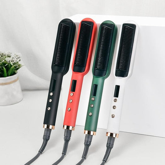  Crown n' Glory™ Hair Straightening Brush - Beauty And Personal Care - DYAVOR® 