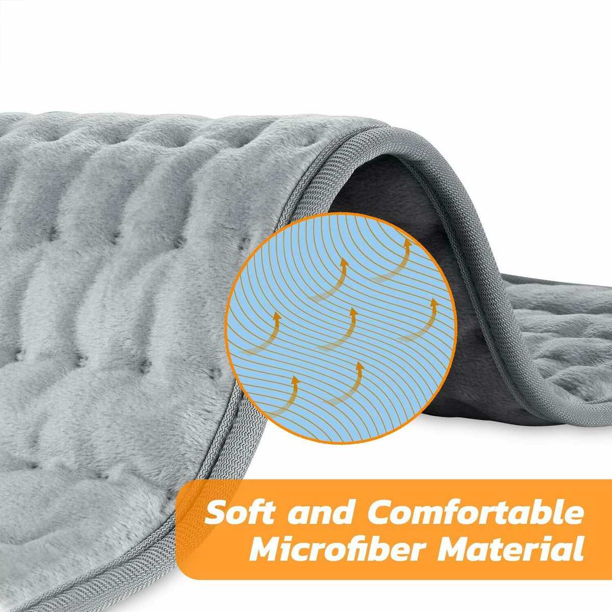  Electric Pain Relief Heating Pad with Optimized 6 Levels of Temperature and Timer - Personal Care - DYAVOR® 