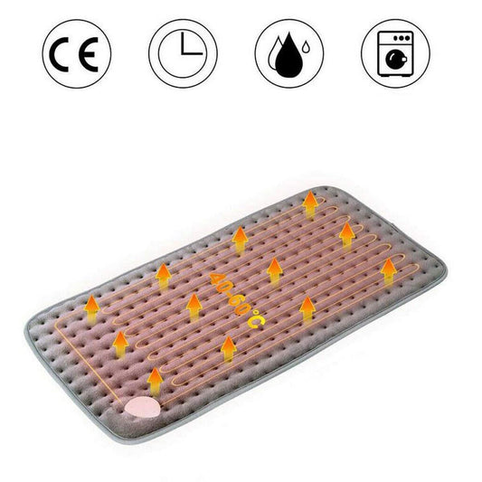  Electric Pain Relief Heating Pad with Optimized 6 Levels of Temperature and Timer - Personal Care - DYAVOR® 