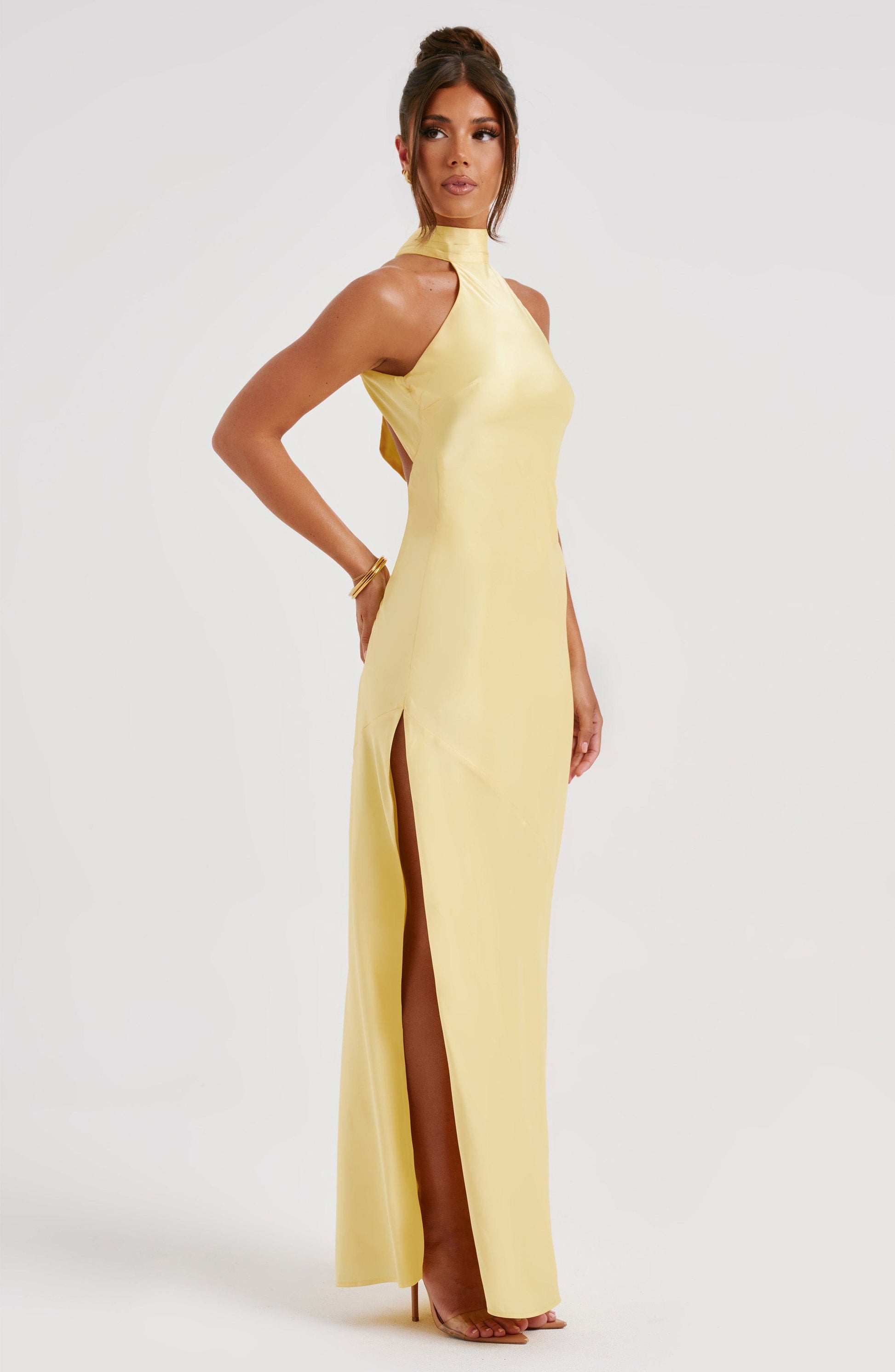  Etta Maxi Dress - Lemon - Dress - DYAVOR® 