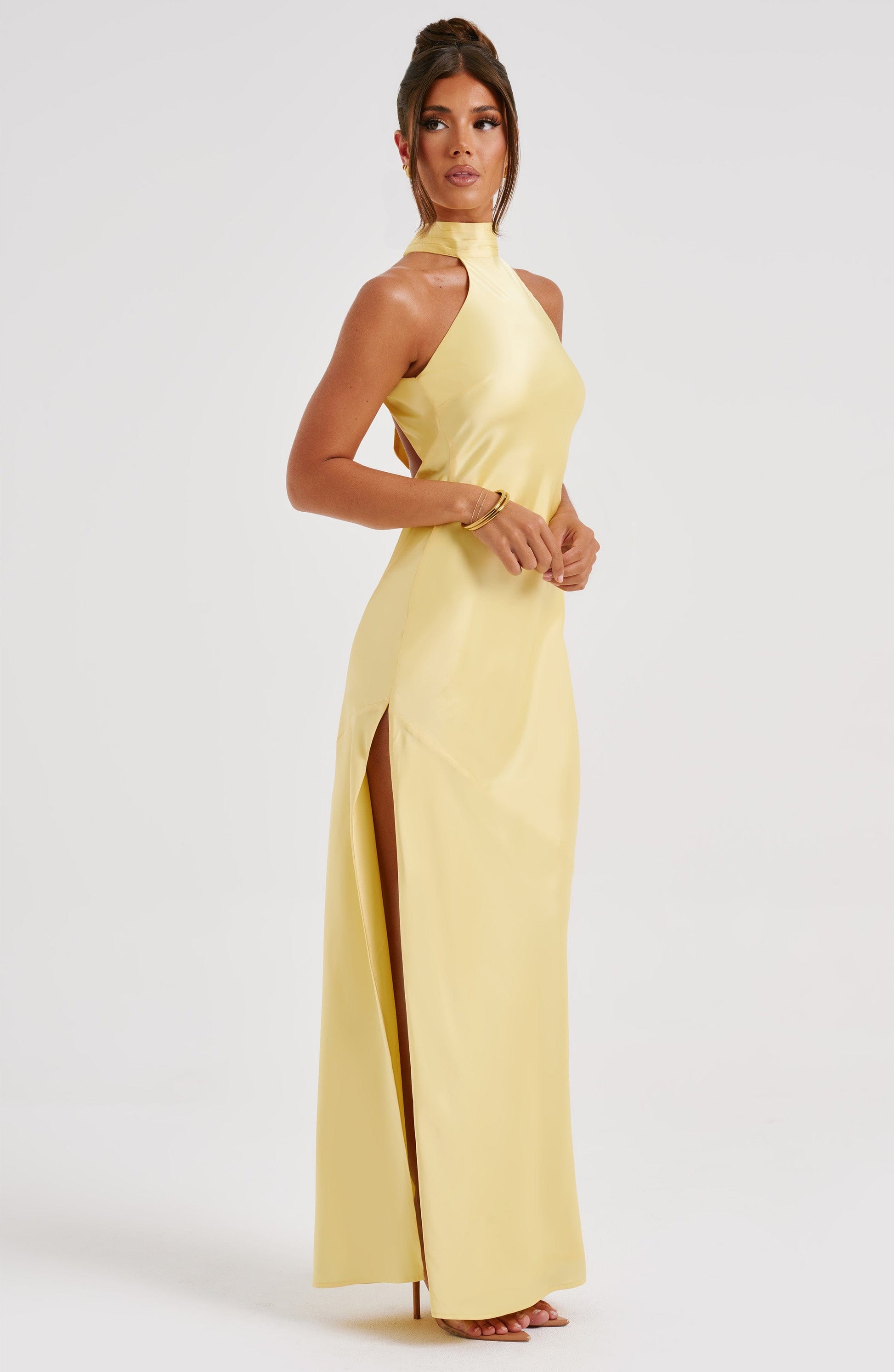  Etta Maxi Dress - Lemon - Dress - DYAVOR® 