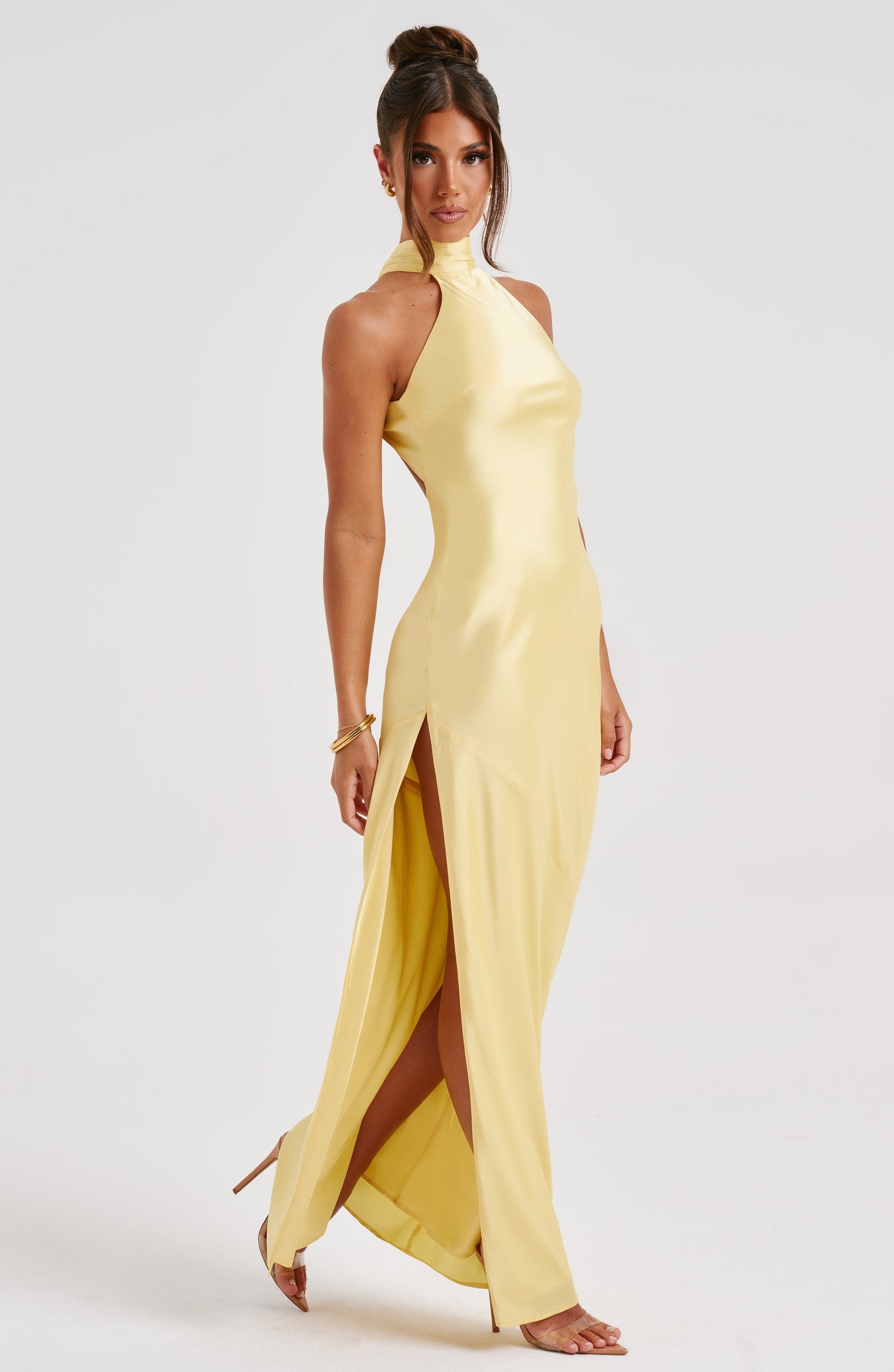  Etta Maxi Dress - Lemon - Dress - DYAVOR® 