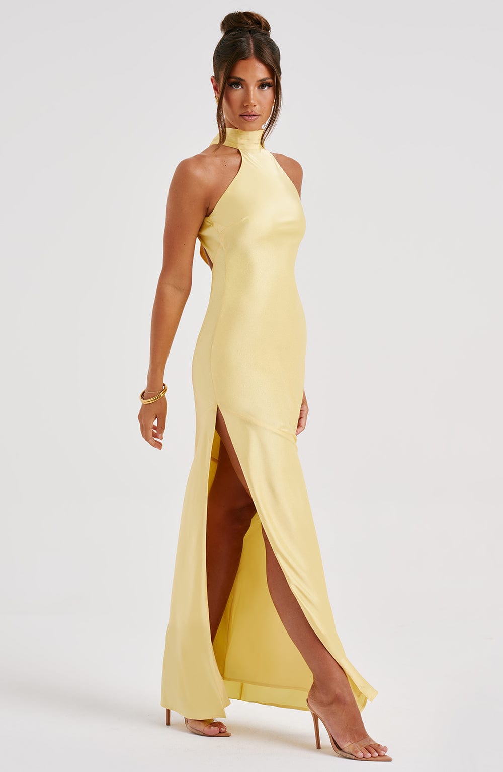 Etta Maxi Dress - Lemon - Dress - DYAVOR® 