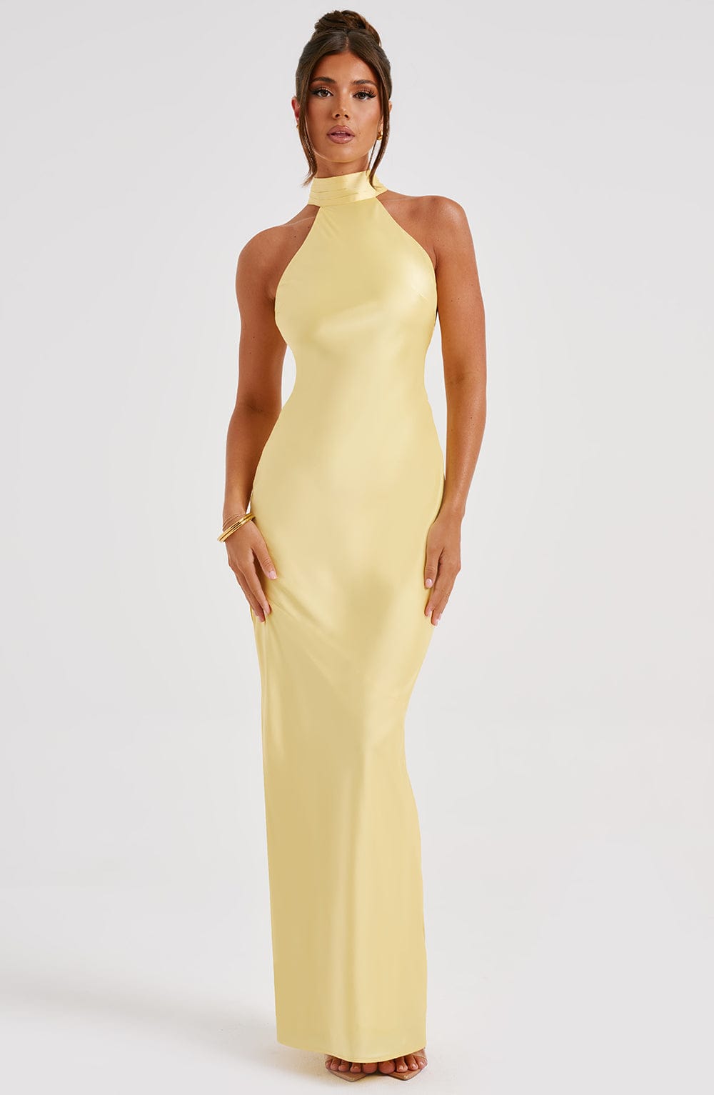  Etta Maxi Dress - Lemon - Dress - DYAVOR® 