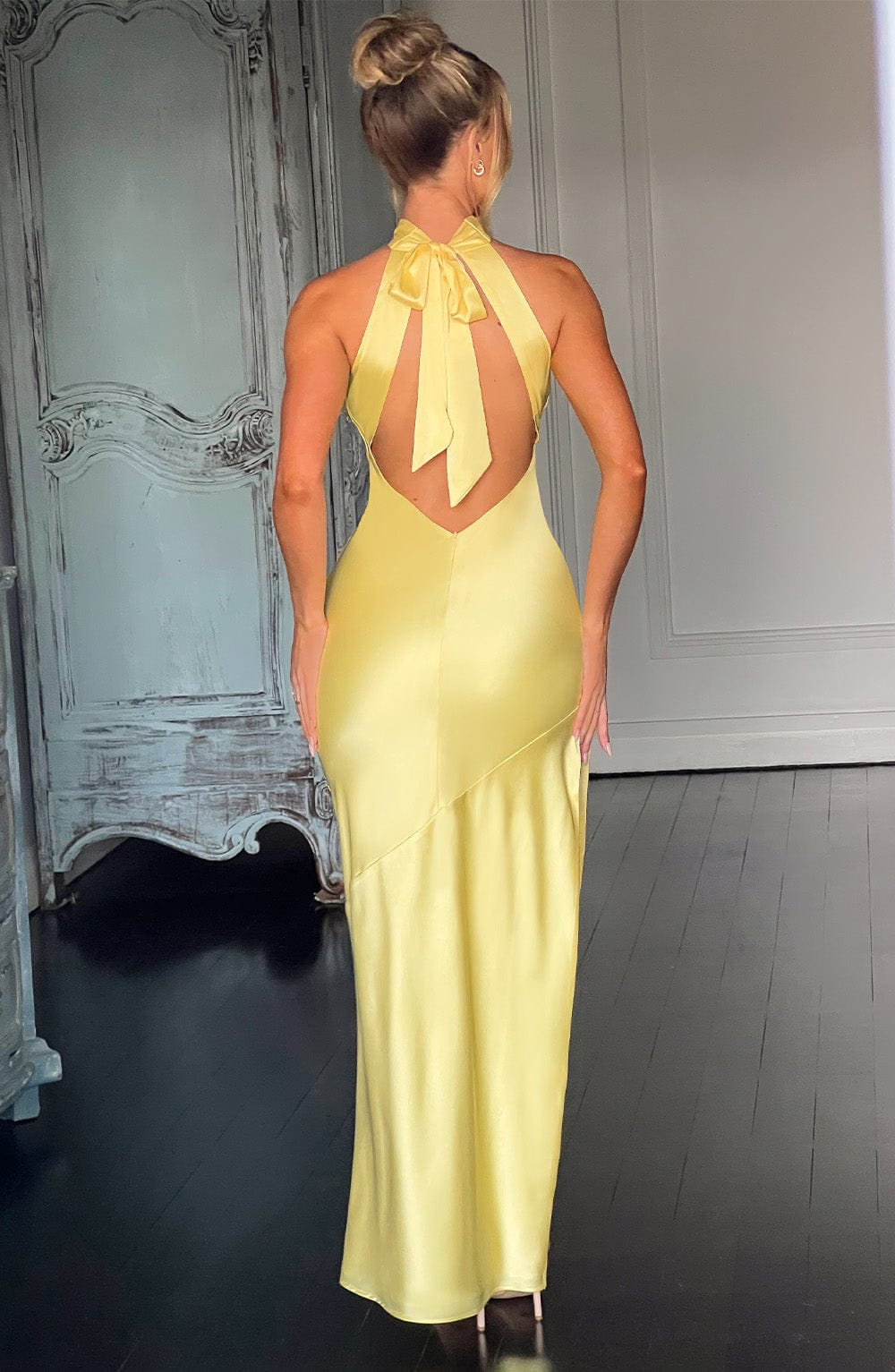 Etta Maxi Dress - Lemon - Dress - DYAVOR® 