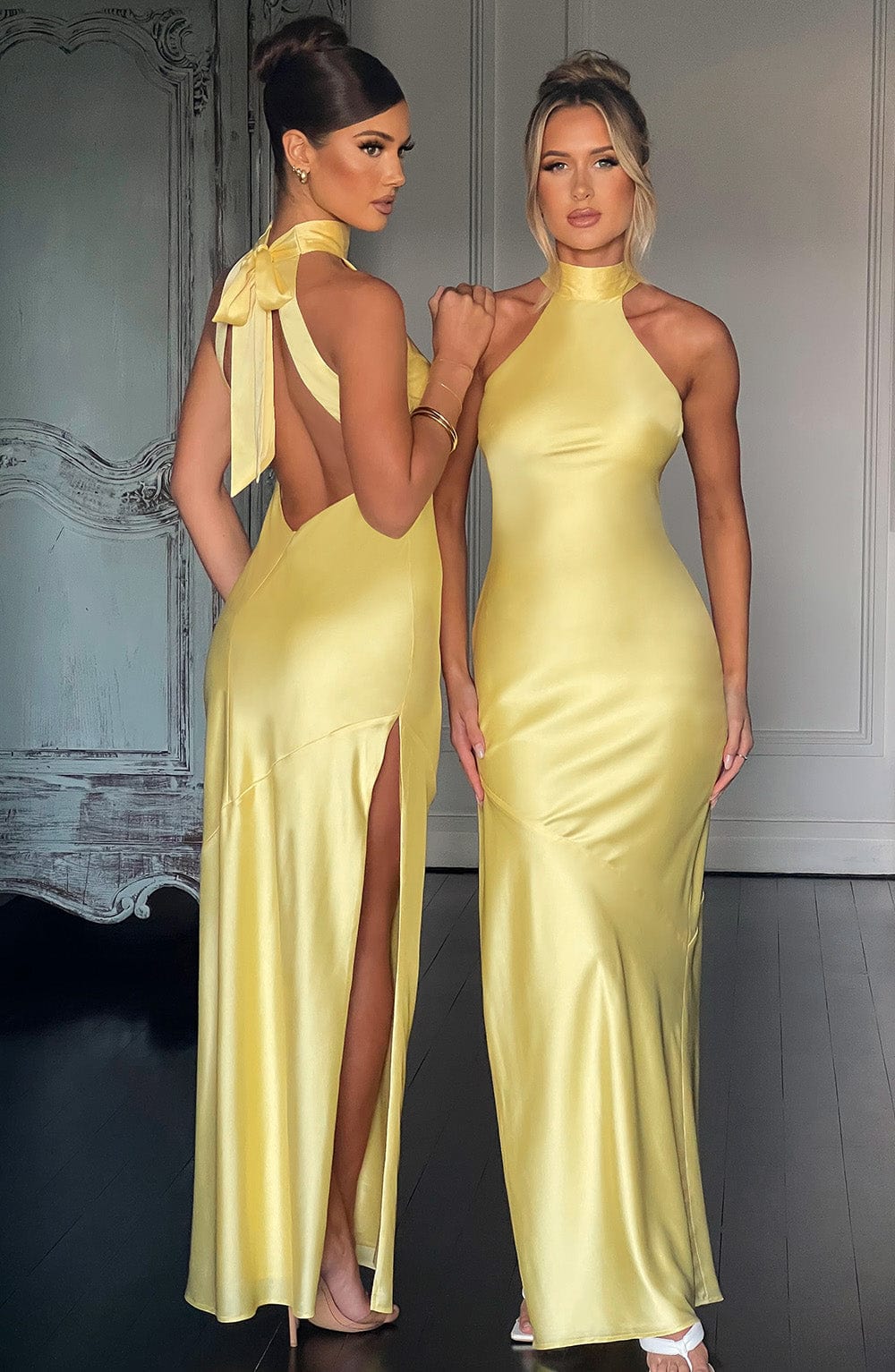  Etta Maxi Dress - Lemon - Dress - DYAVOR® 