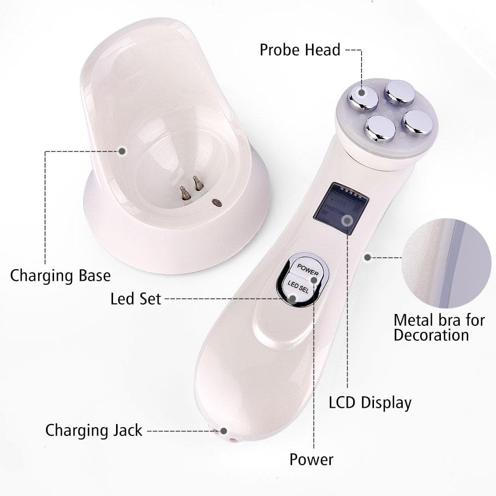  Facial LED Light Skin Rejuvenating Device - Beauty And Personal Care - DYAVOR® 