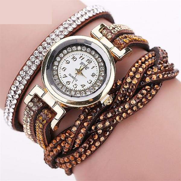 Fashion Luxury Casual Rhinestone Quartz Bracelet Watches for Women